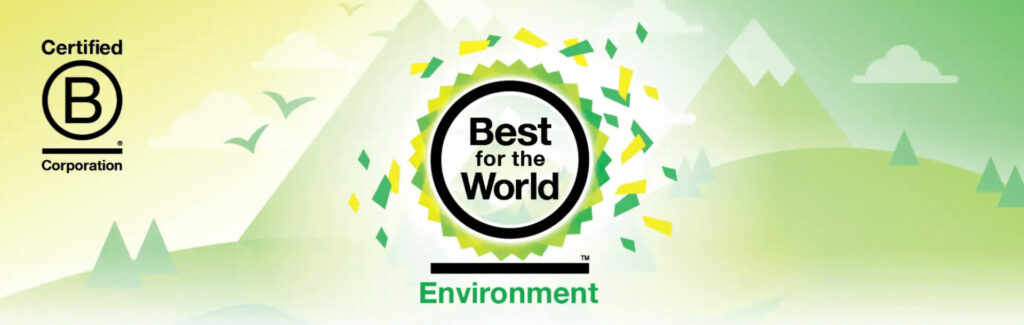 環境 - Best For The World  - b corp