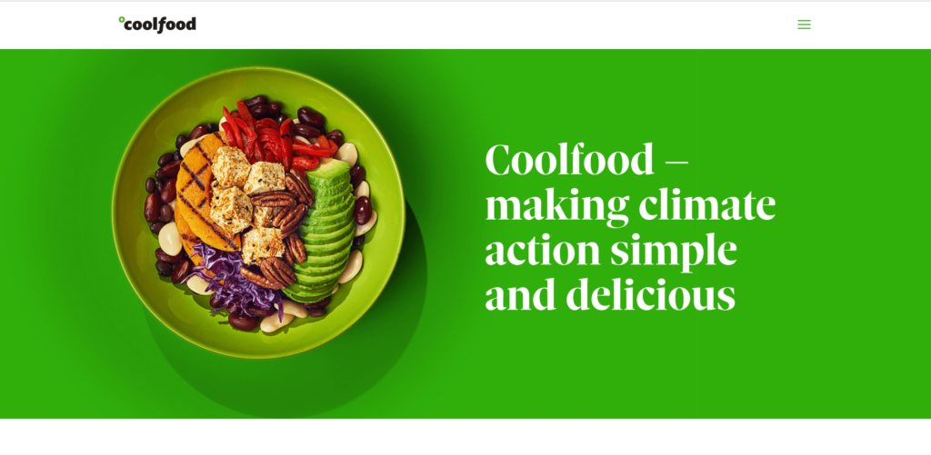 環境に優しい食事であることを示すCoolfood Meals認証とは？