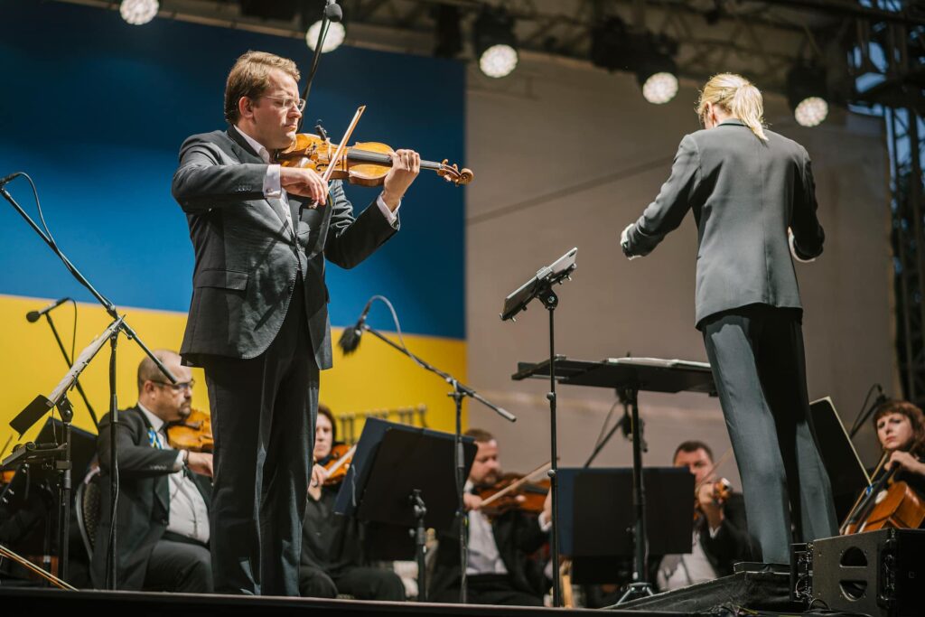 ウクライナの独立記念日に無料でコンサート開催、ベルリンから平和を願う